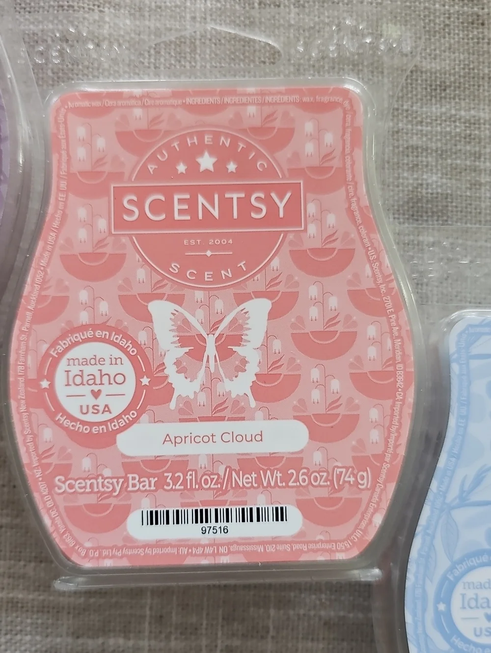Scentsy Wax Melt Bars, 3 Pack